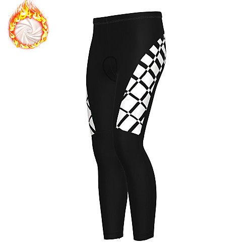 21Grams Men's Cycling Tights Cycling Pants Winter Fleece Bike Tights Padded Shorts / Chamois Pants Thermal Warm Fleece Lining Breathable Sports Black Mountain Bike MTB Road Bike Cycling Clothing
21Grams Men's Cycling Tights Cycling Pants Winter Fleece Bike Tights Padded Shorts / Chamois Pants Thermal Warm Fleece Lining Breathable Sports Black Mountain Bike MTB Road Bike Cycling Clothing
