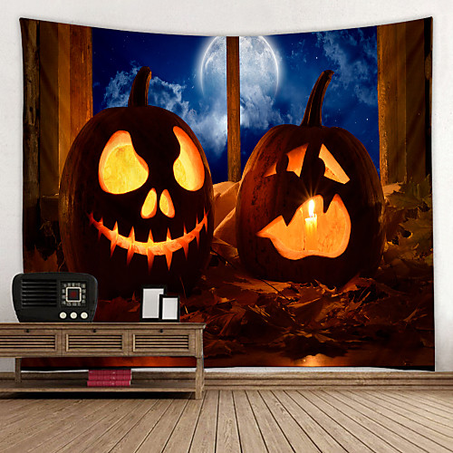 Scary Pumpkin Lantern Digital Printed Tapestry Decor Wall Art Tablecloths Bedspread Picnic Blanket Beach Throw Tapestries Colorful Bedroom Hall Dorm Living Room Hanging
Scary Pumpkin Lantern Digital Printed Tapestry Decor Wall Art Tablecloths Bedspread Picnic Blanket Beach Throw Tapestries Colorful Bedroom Hall Dorm Living Room Hanging