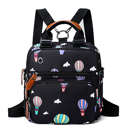 Women's Unisex Nylon School Bag Diaper Bag Commuter Backpack Large Capacity Pattern / Print Zipper Cartoon Geometric Daily Professioanl Use Backpack Black Dark Blue
Women's Unisex Nylon School Bag Diaper Bag Commuter Backpack Large Capacity Pattern / Print Zipper Cartoon Geometric Daily Professioanl Use Backpack Black Dark Blue