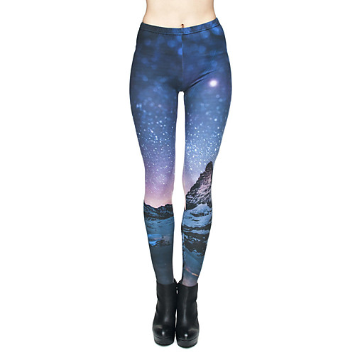 Women's Sporty Comfort Sports Gym Yoga Leggings Pants Galaxy 3D Full Length Print Blue
Women's Sporty Comfort Sports Gym Yoga Leggings Pants Galaxy 3D Full Length Print Blue