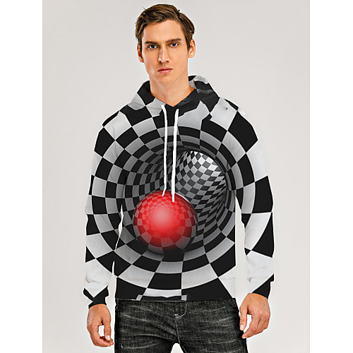Men's Pullover Hoodie Sweatshirt Graphic Optical Illusion 3D Front Pocket Daily 3D Print 3D Print Casual Hoodies Sweatshirts Black Purple Yellow
Men's Pullover Hoodie Sweatshirt Graphic Optical Illusion 3D Front Pocket Daily 3D Print 3D Print Casual Hoodies Sweatshirts Black Purple Yellow