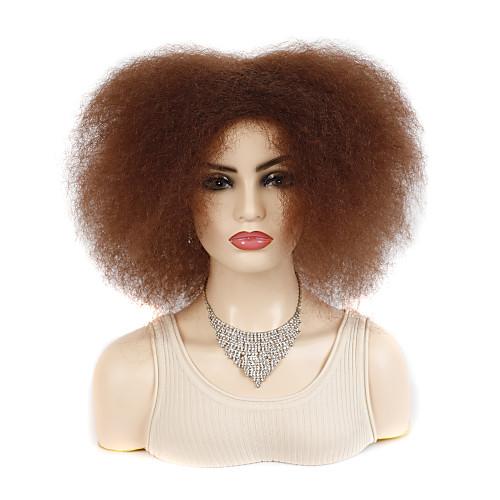 Fluffy Afro Wig Headgear 30# Synthetic Wig Loose Curl Bob Middle Part Wig Medium Length Medium Auburn#30 Synthetic Hair Women's Party New Arrival Middle Part Brown
Fluffy Afro Wig Headgear 30# Synthetic Wig Loose Curl Bob Middle Part Wig Medium Length Medium Auburn#30 Synthetic Hair Women's Party New Arrival Middle Part Brown