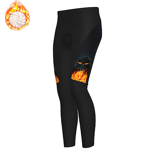 21Grams Men's Cycling Tights Cycling Pants Winter Fleece Bike Tights Padded Shorts / Chamois Pants Fleece Lining Breathable Warm Sports Animal Black Mountain Bike MTB Road Bike Cycling Clothing
21Grams Men's Cycling Tights Cycling Pants Winter Fleece Bike Tights Padded Shorts / Chamois Pants Fleece Lining Breathable Warm Sports Animal Black Mountain Bike MTB Road Bike Cycling Clothing