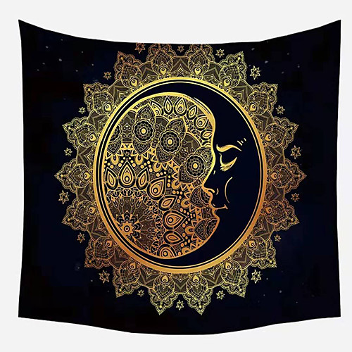 Wall Tapestry Art Decor Blanket Curtain Picnic Tablecloth Hanging Home Bedroom Living Room Dormitory Decoration Polyester Fiber Moon
Wall Tapestry Art Decor Blanket Curtain Picnic Tablecloth Hanging Home Bedroom Living Room Dormitory Decoration Polyester Fiber Moon