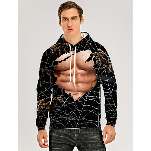 Men's Pullover Hoodie Sweatshirt Graphic 3D Muscle Front Pocket Daily 3D Print 3D Print Casual Hoodies Sweatshirts Black
Men's Pullover Hoodie Sweatshirt Graphic 3D Muscle Front Pocket Daily 3D Print 3D Print Casual Hoodies Sweatshirts Black