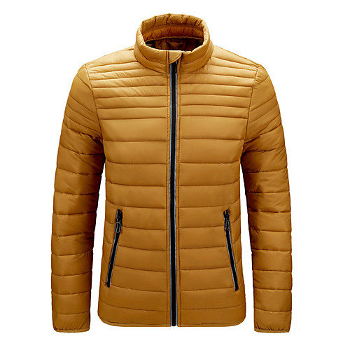 Men's Padded Parka Striped Solid Colored Nylon Black / Blue / Yellow M / L / XL
Men's Padded Parka Striped Solid Colored Nylon Black / Blue / Yellow M / L / XL
