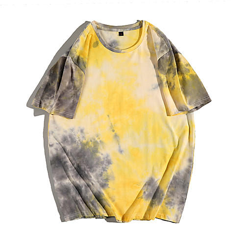 Men's Tee / T-shirt Tie Dye Crew Neck Color Block Sport Athleisure T Shirt Top Short Sleeves Breathable Soft Comfortable Exercise & Fitness Everyday Use Casual Daily Outdoor
Men's Tee / T-shirt Tie Dye Crew Neck Color Block Sport Athleisure T Shirt Top Short Sleeves Breathable Soft Comfortable Exercise & Fitness Everyday Use Casual Daily Outdoor