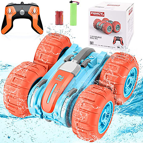 Toy Car Remote Control Car Waterproof Rechargeable 360° Rotation Remote Control / RC 1:24 Buggy (Off-road) Monster Truck Titanfoot Stunt Car 2.4G For Kid's Adults' Gift
Toy Car Remote Control Car Waterproof Rechargeable 360° Rotation Remote Control / RC 1:24 Buggy (Off-road) Monster Truck Titanfoot Stunt Car 2.4G For Kid's Adults' Gift