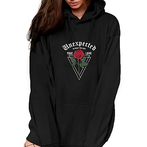 Women's Pullover Hoodie Sweatshirt Graphic Floral Text Front Pocket Daily Basic Casual Hoodies Sweatshirts White Black / Letter
Women's Pullover Hoodie Sweatshirt Graphic Floral Text Front Pocket Daily Basic Casual Hoodies Sweatshirts White Black / Letter