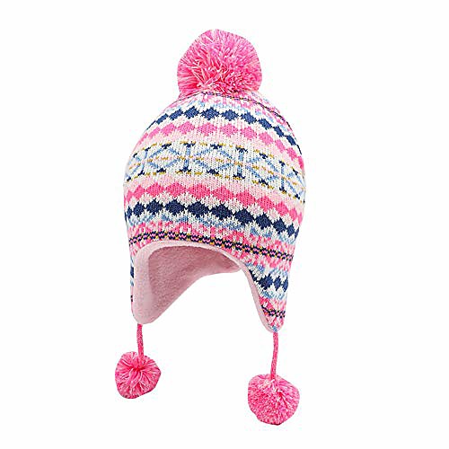 kids girls toddler baby fleece lined child warm soft cute knitted hats with earflaps 4-8years/2xl pink
kids girls toddler baby fleece lined child warm soft cute knitted hats with earflaps 4-8years/2xl pink