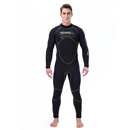 SLINX Men's Full Wetsuit 5mm SCR Neoprene Diving Suit Thermal Warm Long Sleeve Back Zip - Swimming Diving Surfing Patchwork Spring & Fall Winter / Stretchy
SLINX Men's Full Wetsuit 5mm SCR Neoprene Diving Suit Thermal Warm Long Sleeve Back Zip - Swimming Diving Surfing Patchwork Spring & Fall Winter / Stretchy