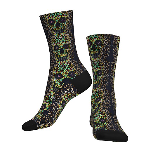 Crew Socks Compression Socks Calf Socks Athletic Sports Socks Cycling Socks Women's Men's Bike / Cycling Lightweight Breathable Anatomic Design 1 Pair Graphic Skull Cotton Dark Green S M L / Stretchy
Crew Socks Compression Socks Calf Socks Athletic Sports Socks Cycling Socks Women's Men's Bike / Cycling Lightweight Breathable Anatomic Design 1 Pair Graphic Skull Cotton Dark Green S M L / Stretchy