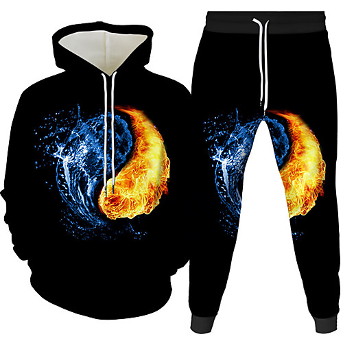 Women's Men's 3D Hoodies Set Graphic 3D 2 Piece Front Pocket Daily 3D Print 3D Print Casual Hoodies Sweatshirts Blue Orange Light Green
Women's Men's 3D Hoodies Set Graphic 3D 2 Piece Front Pocket Daily 3D Print 3D Print Casual Hoodies Sweatshirts Blue Orange Light Green