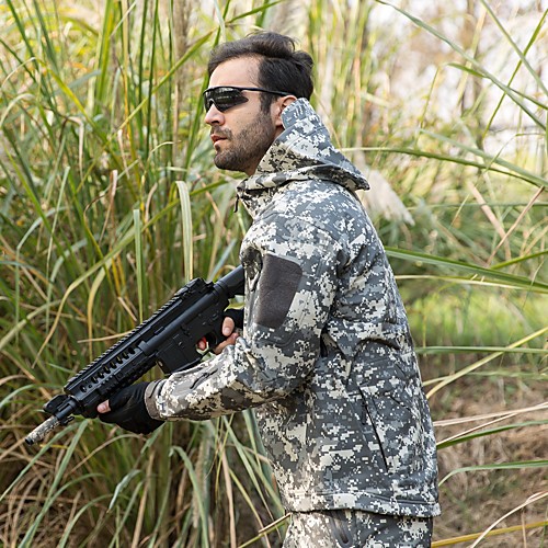 Men's Hunting Jacket Outdoor Thermal Warm Waterproof Windproof Wearproof Fall Winter Spring Camo Coat Top Polyester Camping / Hiking Hunting Fishing Black Yellow Camouflage
Men's Hunting Jacket Outdoor Thermal Warm Waterproof Windproof Wearproof Fall Winter Spring Camo Coat Top Polyester Camping / Hiking Hunting Fishing Black Yellow Camouflage