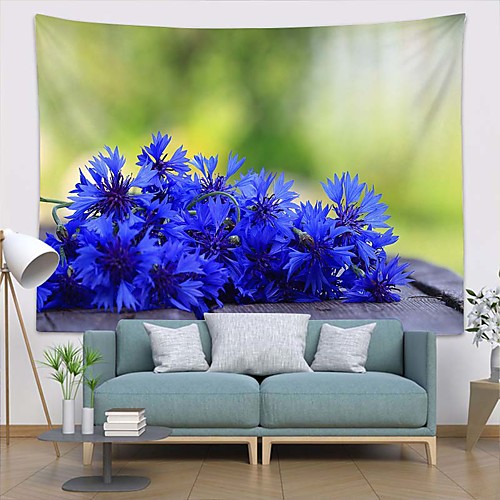 Wall Tapestry Art Decor Blanket Curtain Picnic Tablecloth Hanging Home Bedroom Living Room Dorm Decoration Polyester Plant Modern Blue Flower
Wall Tapestry Art Decor Blanket Curtain Picnic Tablecloth Hanging Home Bedroom Living Room Dorm Decoration Polyester Plant Modern Blue Flower