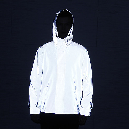 Men's Reflective Jacket Hiking Windbreaker Outdoor Lightweight Windproof Breathable Quick Dry Jacket Top Fishing Climbing Camping / Hiking / Caving Gray
Men's Reflective Jacket Hiking Windbreaker Outdoor Lightweight Windproof Breathable Quick Dry Jacket Top Fishing Climbing Camping / Hiking / Caving Gray