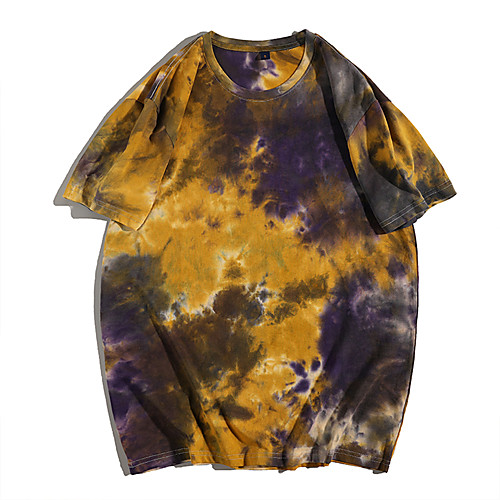 Men's Tee / T-shirt Tie Dye Crew Neck Color Block Sport Athleisure T Shirt Top Short Sleeves Breathable Soft Comfortable Exercise & Fitness Everyday Use Casual Daily Outdoor
Men's Tee / T-shirt Tie Dye Crew Neck Color Block Sport Athleisure T Shirt Top Short Sleeves Breathable Soft Comfortable Exercise & Fitness Everyday Use Casual Daily Outdoor