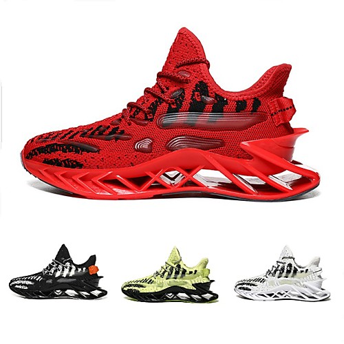 Men's Trainers Athletic Shoes Sporty Casual Daily Outdoor Running Shoes Walking Shoes Mesh Breathable Non-slipping Shock Absorbing White Black Yellow Spring Summer
Men's Trainers Athletic Shoes Sporty Casual Daily Outdoor Running Shoes Walking Shoes Mesh Breathable Non-slipping Shock Absorbing White Black Yellow Spring Summer