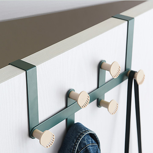 Modern Door Hook Organizer Rack, Clothes Hanger, Coat Hook, Use in Bathroom and Bedroom, 6 Hooks
Modern Door Hook Organizer Rack, Clothes Hanger, Coat Hook, Use in Bathroom and Bedroom, 6 Hooks