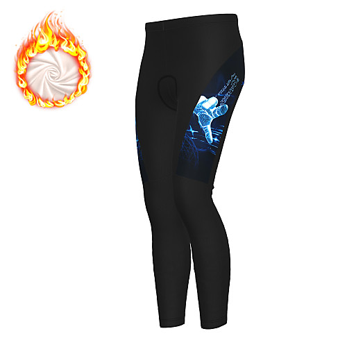 21Grams Men's Cycling Tights Cycling Pants Winter Fleece Bike Tights Padded Shorts / Chamois Pants Thermal Warm Fleece Lining Breathable Sports Black / Blue Mountain Bike MTB Road Bike Cycling
21Grams Men's Cycling Tights Cycling Pants Winter Fleece Bike Tights Padded Shorts / Chamois Pants Thermal Warm Fleece Lining Breathable Sports Black / Blue Mountain Bike MTB Road Bike Cycling