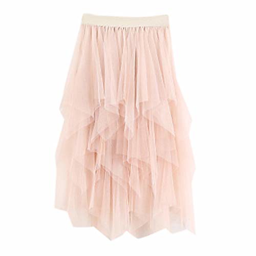 casual womens irregular comfortable tulle high waist pleated tutu skirt ladies solid midi skirt(beige,free size)
casual womens irregular comfortable tulle high waist pleated tutu skirt ladies solid midi skirt(beige,free size)