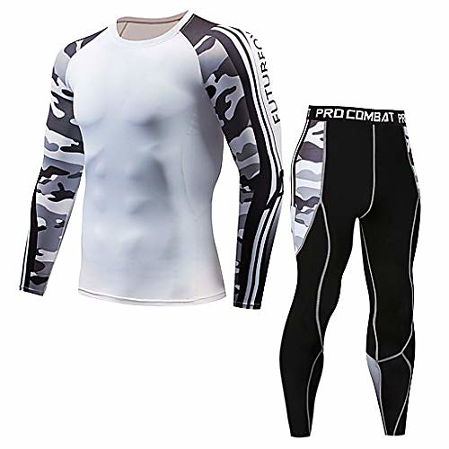 men's compression long sleeve shirttights legging suit,fitness t-shirt elastic tops pants sets sports thermal
men's compression long sleeve shirttights legging suit,fitness t-shirt elastic tops pants sets sports thermal