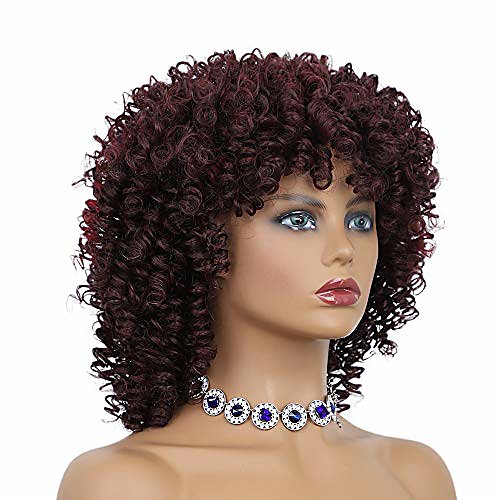 afro kinky curly wigs for black women short curly afro wigs for cosplay halloween shoulder length full wigs synthetic heat resistant wigs with bangs(99j/850a)
afro kinky curly wigs for black women short curly afro wigs for cosplay halloween shoulder length full wigs synthetic heat resistant wigs with bangs(99j/850a)