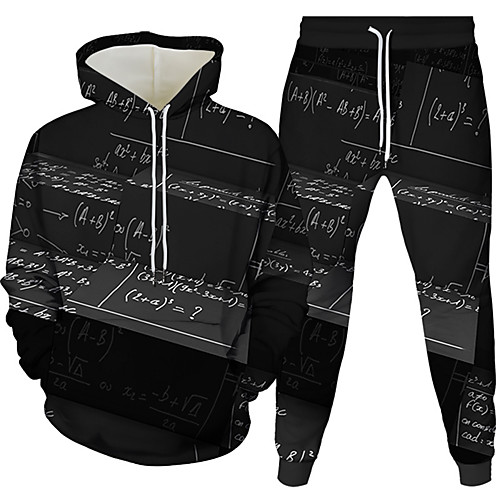 Men's 3D Hoodies Set Graphic 3D 2 Piece Hooded Daily 3D Print Casual Hoodies Sweatshirts Long Sleeve Black
Men's 3D Hoodies Set Graphic 3D 2 Piece Hooded Daily 3D Print Casual Hoodies Sweatshirts Long Sleeve Black