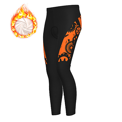 21Grams Men's Cycling Tights Cycling Pants Winter Fleece Bike Tights Padded Shorts / Chamois Pants Thermal Warm Fleece Lining Breathable Sports Gear White / Yellow / Blue Mountain Bike MTB Road Bike
21Grams Men's Cycling Tights Cycling Pants Winter Fleece Bike Tights Padded Shorts / Chamois Pants Thermal Warm Fleece Lining Breathable Sports Gear White / Yellow / Blue Mountain Bike MTB Road Bike
