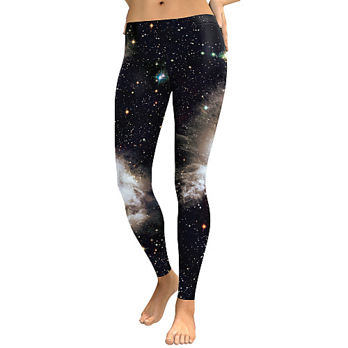 Women's Sporty Comfort Skinny Gym Yoga Leggings Pants Galaxy Full Length Print High Waist Black
Women's Sporty Comfort Skinny Gym Yoga Leggings Pants Galaxy Full Length Print High Waist Black
