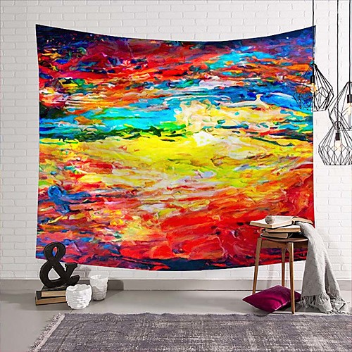 Wall Tapestry Art Deco Blanket Curtain Picnic Table Cloth Hanging Home Bedroom Living Room Dormitory Decoration Polyester Fiber Novelty Modern Oil Painting Color Landscape
Wall Tapestry Art Deco Blanket Curtain Picnic Table Cloth Hanging Home Bedroom Living Room Dormitory Decoration Polyester Fiber Novelty Modern Oil Painting Color Landscape