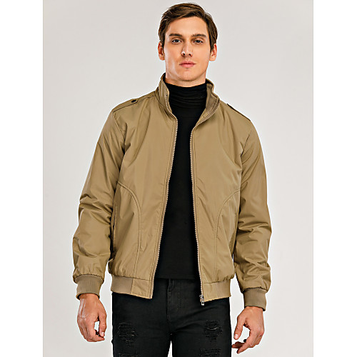 Men's Basic Jackets Solid Colored Active Fall Jacket Regular Daily Long Sleeve Acrylic Coat Tops Black
Men's Basic Jackets Solid Colored Active Fall Jacket Regular Daily Long Sleeve Acrylic Coat Tops Black