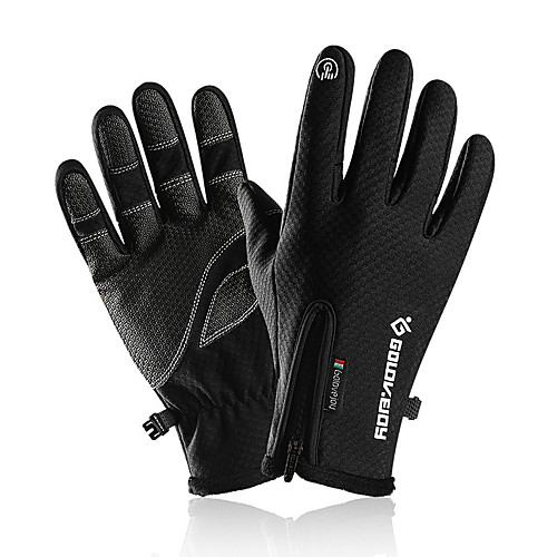 Winter Bike Gloves / Cycling Gloves Touch Gloves Anti-Slip Waterproof Windproof Warm Full Finger Gloves Sports Gloves Fleece Black Grey for Adults' Outdoor Exercise Cycling / Bike
Winter Bike Gloves / Cycling Gloves Touch Gloves Anti-Slip Waterproof Windproof Warm Full Finger Gloves Sports Gloves Fleece Black Grey for Adults' Outdoor Exercise Cycling / Bike