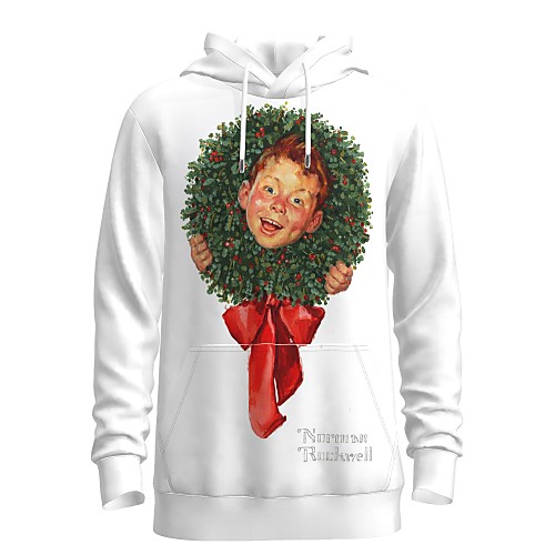 Men's Pullover Hoodie Sweatshirt Print Graphic 3D Front Pocket Christmas Daily 3D Print 3D Print Christmas Hoodies Sweatshirts White
Men's Pullover Hoodie Sweatshirt Print Graphic 3D Front Pocket Christmas Daily 3D Print 3D Print Christmas Hoodies Sweatshirts White