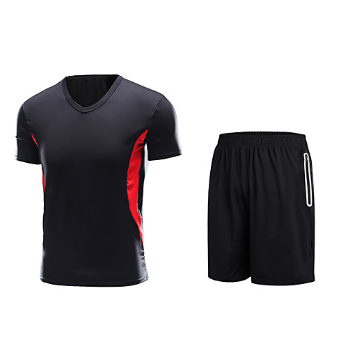 Men's Patchwork Tracksuit Activewear Set Athletic Athleisure Short Sleeve 2pcs Breathable Quick Dry Moisture Wicking Fitness Gym Workout Running Walking Jogging Sportswear Normal Outfit Set Clothing
Men's Patchwork Tracksuit Activewear Set Athletic Athleisure Short Sleeve 2pcs Breathable Quick Dry Moisture Wicking Fitness Gym Workout Running Walking Jogging Sportswear Normal Outfit Set Clothing