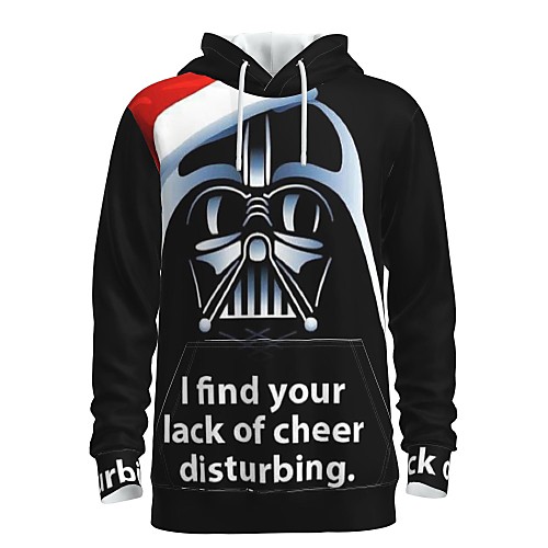 Men's Pullover Hoodie Sweatshirt Graphic 3D Ugly Christmas Front Pocket Hooded Christmas Daily 3D Print 3D Print Christmas Hoodies Sweatshirts Long Sleeve Black / Letter
Men's Pullover Hoodie Sweatshirt Graphic 3D Ugly Christmas Front Pocket Hooded Christmas Daily 3D Print 3D Print Christmas Hoodies Sweatshirts Long Sleeve Black / Letter