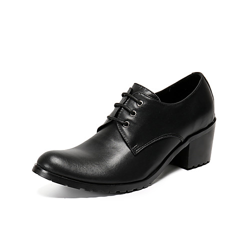 Men's Oxfords Business Daily Walking Shoes Leather Breathable Height-increasing Black Fall Spring
Men's Oxfords Business Daily Walking Shoes Leather Breathable Height-increasing Black Fall Spring