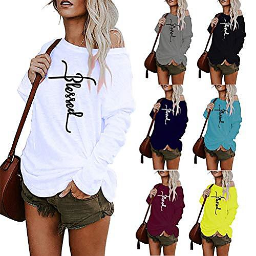 womens off the shoulder t shirts long sleeve letter print butterfly sunflower tunic top casual blouse
womens off the shoulder t shirts long sleeve letter print butterfly sunflower tunic top casual blouse