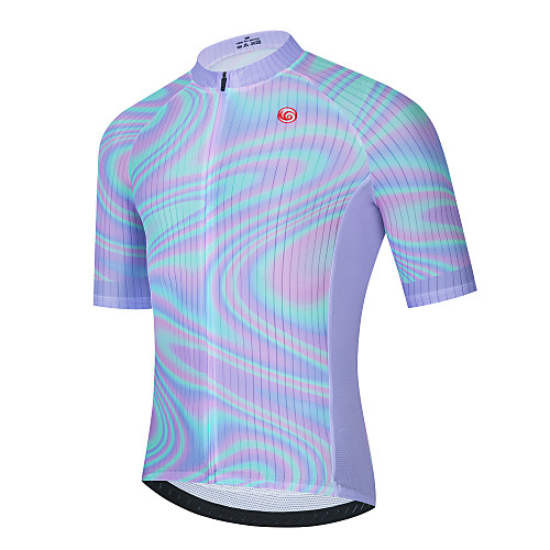 21Grams Men's Short Sleeve Cycling Jersey Purple Bike Jersey Top Mountain Bike MTB Road Bike Cycling Breathable Quick Dry Sports Clothing Apparel / Stretchy / Athletic
21Grams Men's Short Sleeve Cycling Jersey Purple Bike Jersey Top Mountain Bike MTB Road Bike Cycling Breathable Quick Dry Sports Clothing Apparel / Stretchy / Athletic