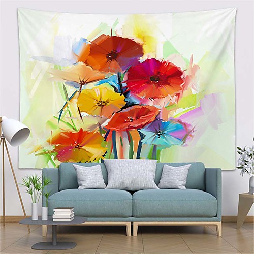 Wall Tapestry Art Deco Blanket Curtain Picnic Table Cloth Hanging Home Bedroom Living Room Dormitory Decoration Polyester Fiber Abstract Modern Color Oil Painting Flowers
Wall Tapestry Art Deco Blanket Curtain Picnic Table Cloth Hanging Home Bedroom Living Room Dormitory Decoration Polyester Fiber Abstract Modern Color Oil Painting Flowers