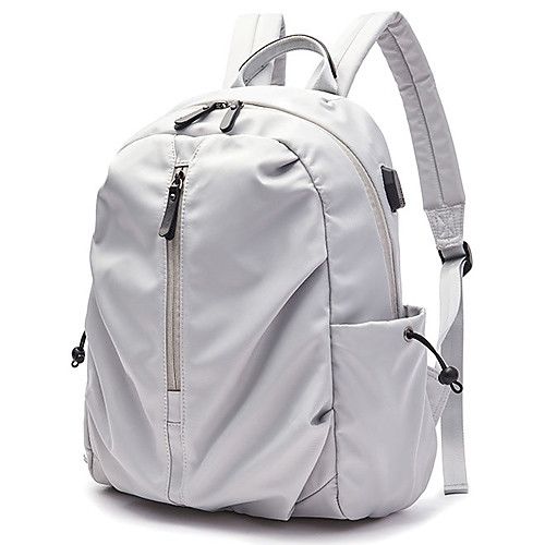Women's Oxford Cloth School Bag Commuter Backpack Functional Backpack Adjustable Large Capacity Zipper Solid Color Daily Backpack Black Light Gray
Women's Oxford Cloth School Bag Commuter Backpack Functional Backpack Adjustable Large Capacity Zipper Solid Color Daily Backpack Black Light Gray