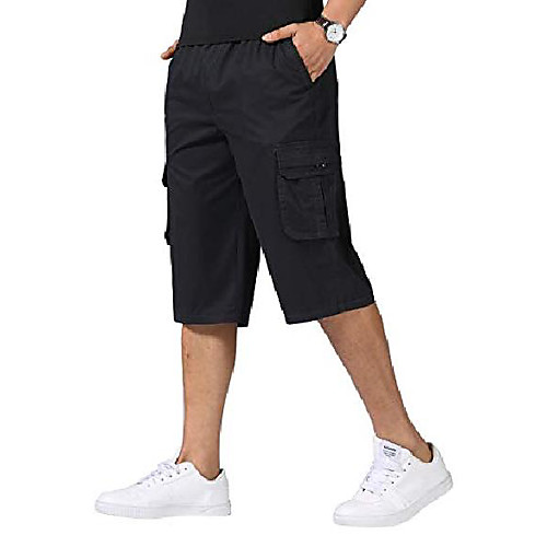 men's casual cargo shorts loose fit outdoor wear twill elastic waist shorts with pockets
men's casual cargo shorts loose fit outdoor wear twill elastic waist shorts with pockets