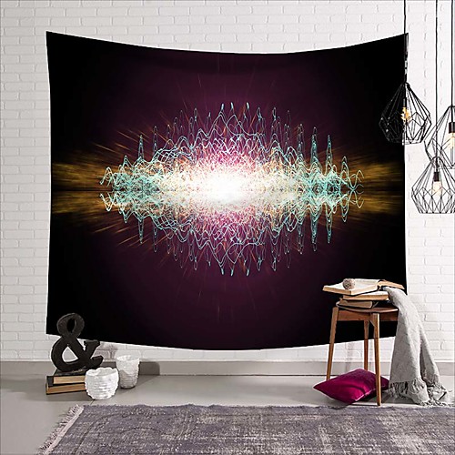 Wall Tapestry Art Deco Blanket Curtain Picnic Table Cloth Hanging Home Bedroom Living Room Dormitory Decoration Polyester Fiber Still Life Modern Neon Line Rhythm
Wall Tapestry Art Deco Blanket Curtain Picnic Table Cloth Hanging Home Bedroom Living Room Dormitory Decoration Polyester Fiber Still Life Modern Neon Line Rhythm