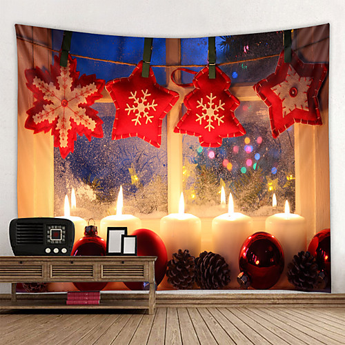 Christmas Santa Claus Holiday Party Wall Tapestry Art Decor Blanket Curtain Picnic Tablecloth Hanging Home Bedroom Living Room Dorm Decoration Polyester Window Gift Snow Candle
Christmas Santa Claus Holiday Party Wall Tapestry Art Decor Blanket Curtain Picnic Tablecloth Hanging Home Bedroom Living Room Dorm Decoration Polyester Window Gift Snow Candle
