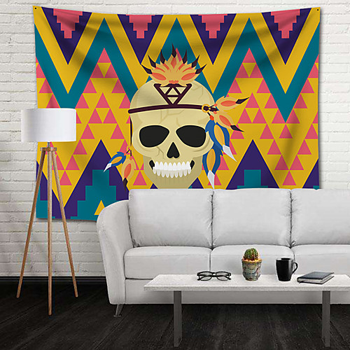Wall Tapestry Art Decor Blanket Curtain Picnic Tablecloth Hanging Home Bedroom Living Room Dorm Decoration Polyester Color Plaid Indian Skull
Wall Tapestry Art Decor Blanket Curtain Picnic Tablecloth Hanging Home Bedroom Living Room Dorm Decoration Polyester Color Plaid Indian Skull