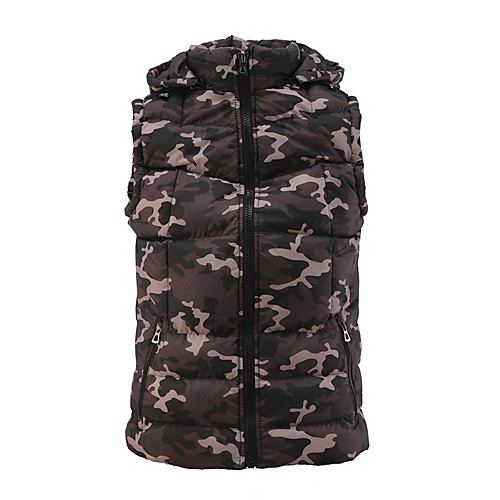 Men's Hiking Vest / Gilet Outdoor Waterproof Warm Wearproof Thick Fall Winter Spring Camo Top Polyester Camping / Hiking Hunting Fishing Black Camouflage Blue
Men's Hiking Vest / Gilet Outdoor Waterproof Warm Wearproof Thick Fall Winter Spring Camo Top Polyester Camping / Hiking Hunting Fishing Black Camouflage Blue