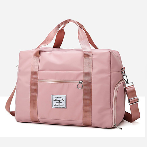 Unisex Large Capacity Waterproof Walking Sports Oxford Cloth Travel Bag Gym Bag Zipper Solid Color Practice Outdoor Handbags Black Dusty Rose Pink Green
Unisex Large Capacity Waterproof Walking Sports Oxford Cloth Travel Bag Gym Bag Zipper Solid Color Practice Outdoor Handbags Black Dusty Rose Pink Green