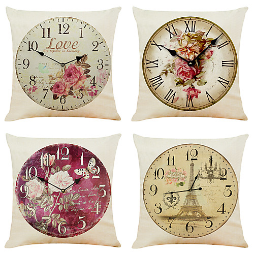 Cushion Cover 4PC Linen Soft Decorative Square Throw Pillow Cover Cushion Case Pillowcase for Sofa Bedroom 45 x 45 cm (18 x 18 Inch) Superior Quality Mashine Washable
Cushion Cover 4PC Linen Soft Decorative Square Throw Pillow Cover Cushion Case Pillowcase for Sofa Bedroom 45 x 45 cm (18 x 18 Inch) Superior Quality Mashine Washable