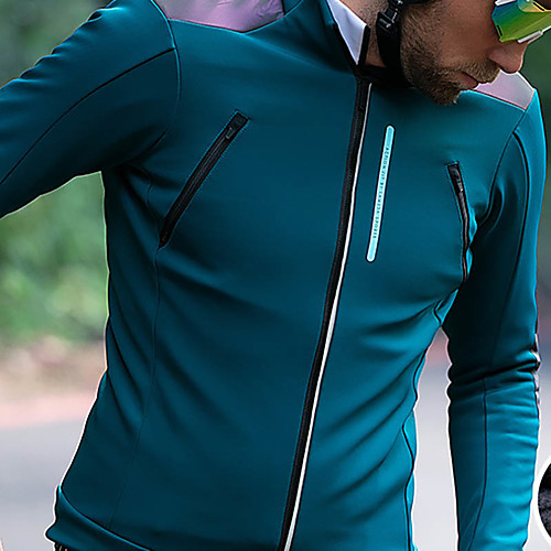 Men's Long Sleeve Cycling Jacket Winter Cashmere Fleece Blue Solid Color Bike Jacket Top Mountain Bike MTB Road Bike Cycling Fleece Lining Breathable Warm Sports Clothing Apparel / Stretchy
Men's Long Sleeve Cycling Jacket Winter Cashmere Fleece Blue Solid Color Bike Jacket Top Mountain Bike MTB Road Bike Cycling Fleece Lining Breathable Warm Sports Clothing Apparel / Stretchy