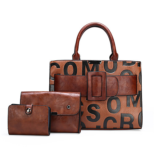 Women's Bags Bag Set Top Handle Bag Office & Career Bag Sets Handbags Red Brown Black Brown Coffee
Women's Bags Bag Set Top Handle Bag Office & Career Bag Sets Handbags Red Brown Black Brown Coffee